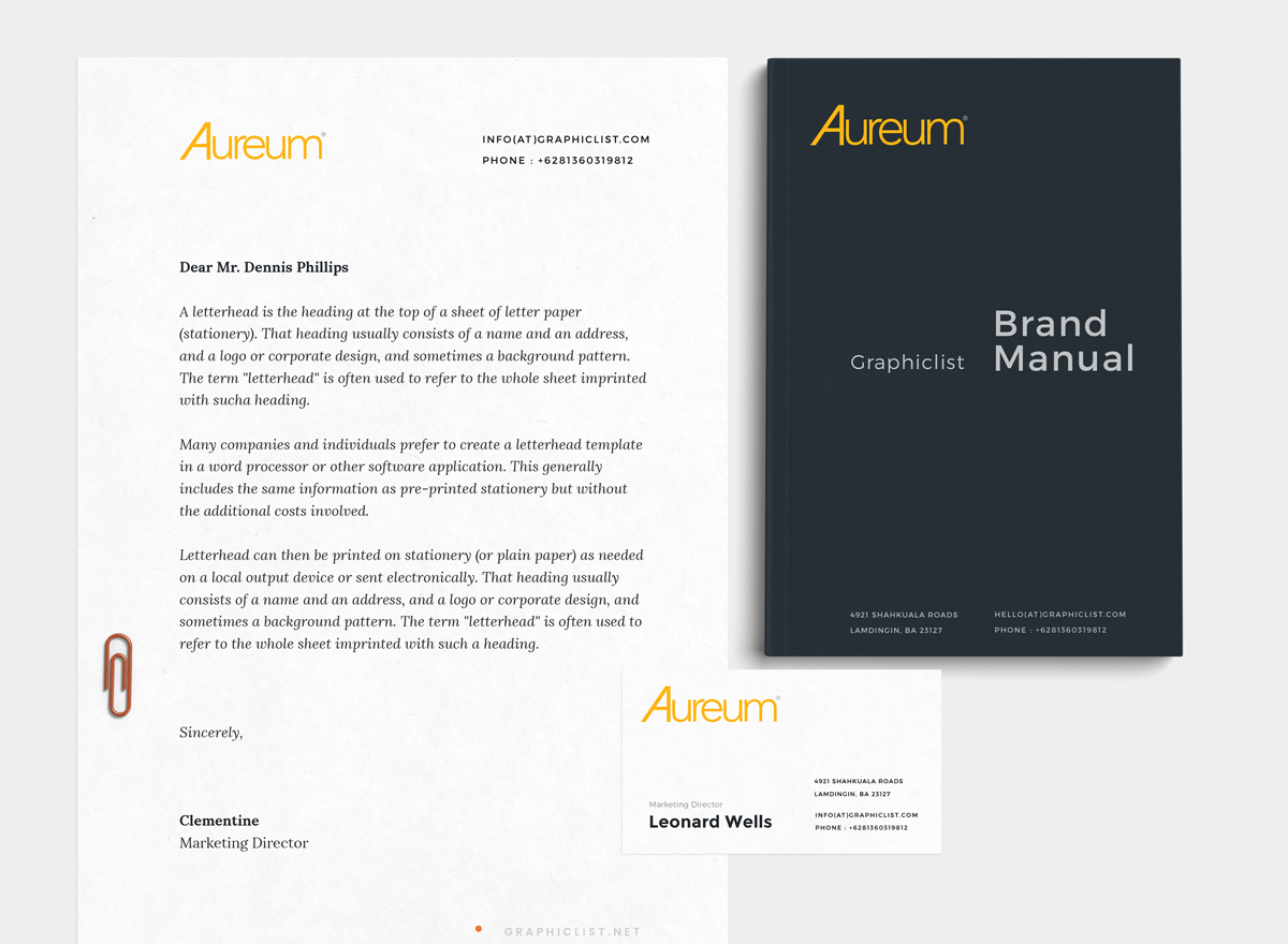 Aureum logo — design 1