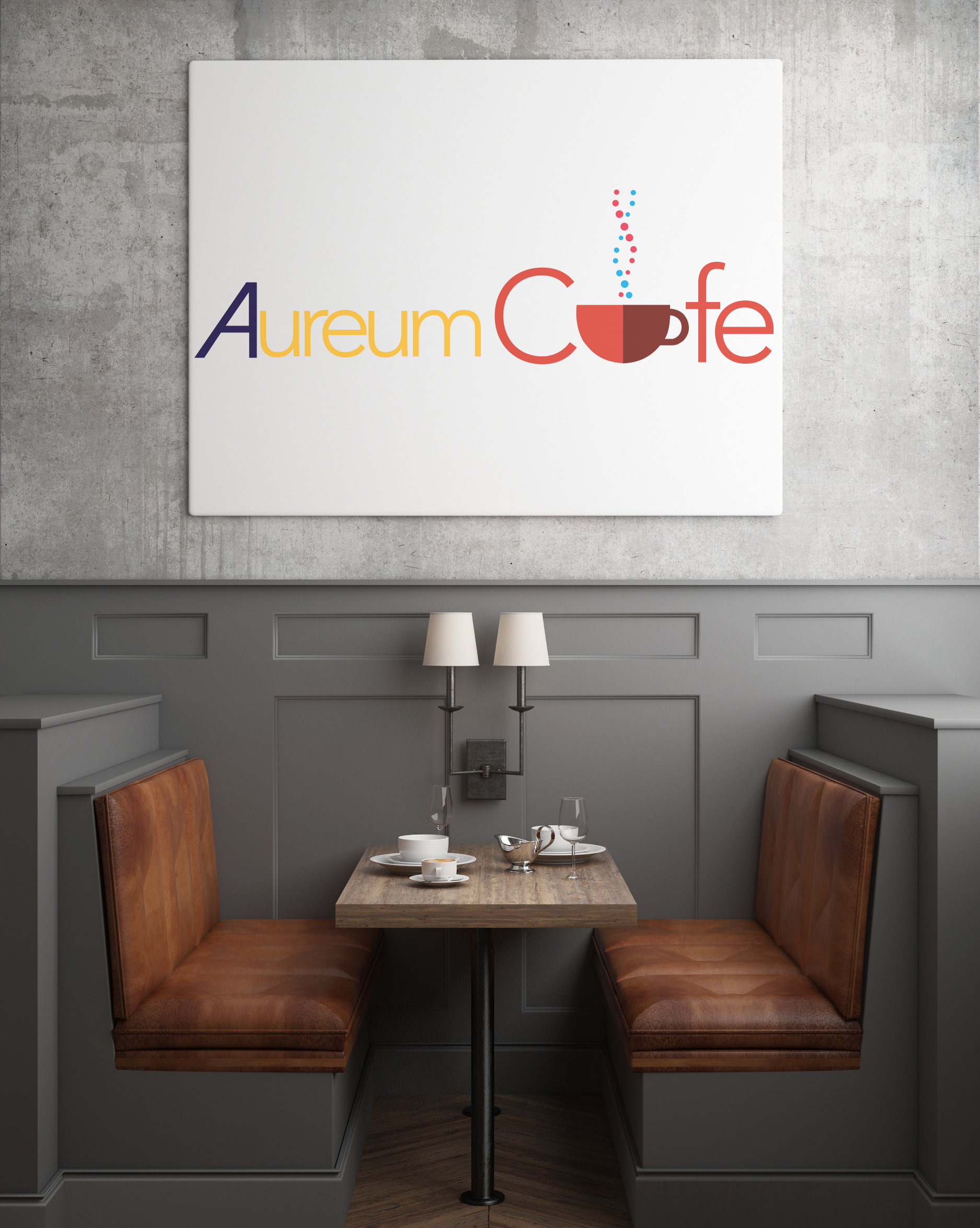 Café signage — design 1