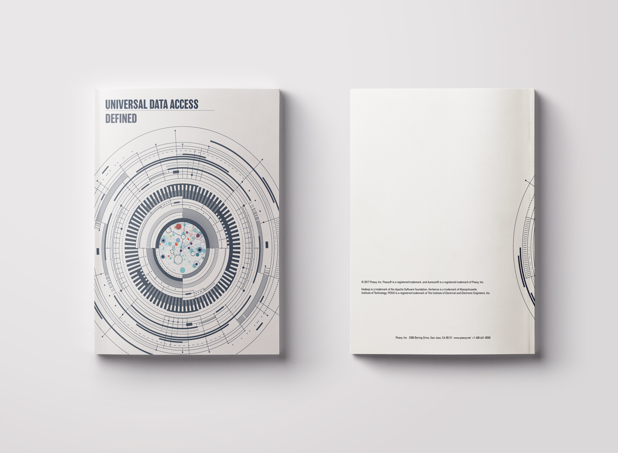 White paper book design — design 1