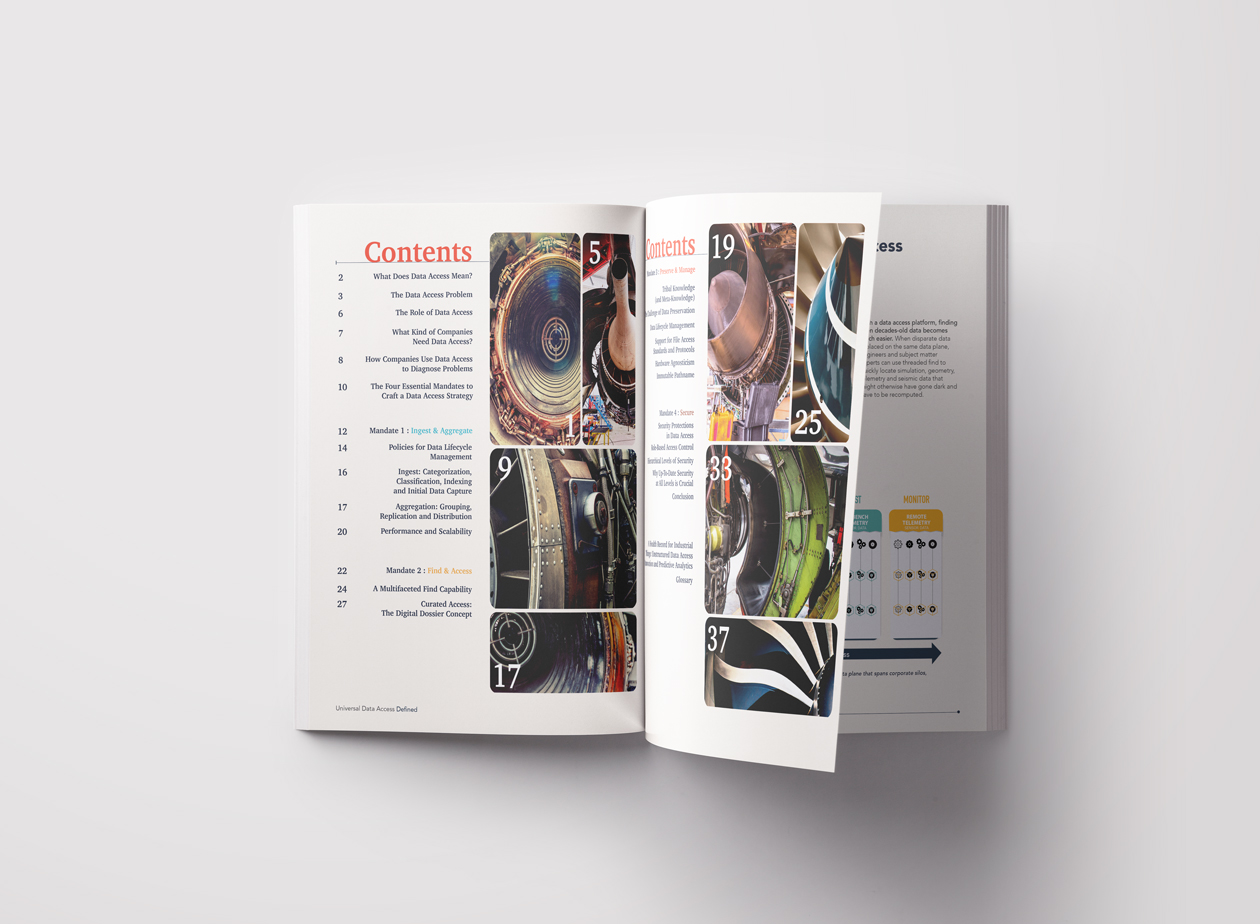 White paper book design — design 2