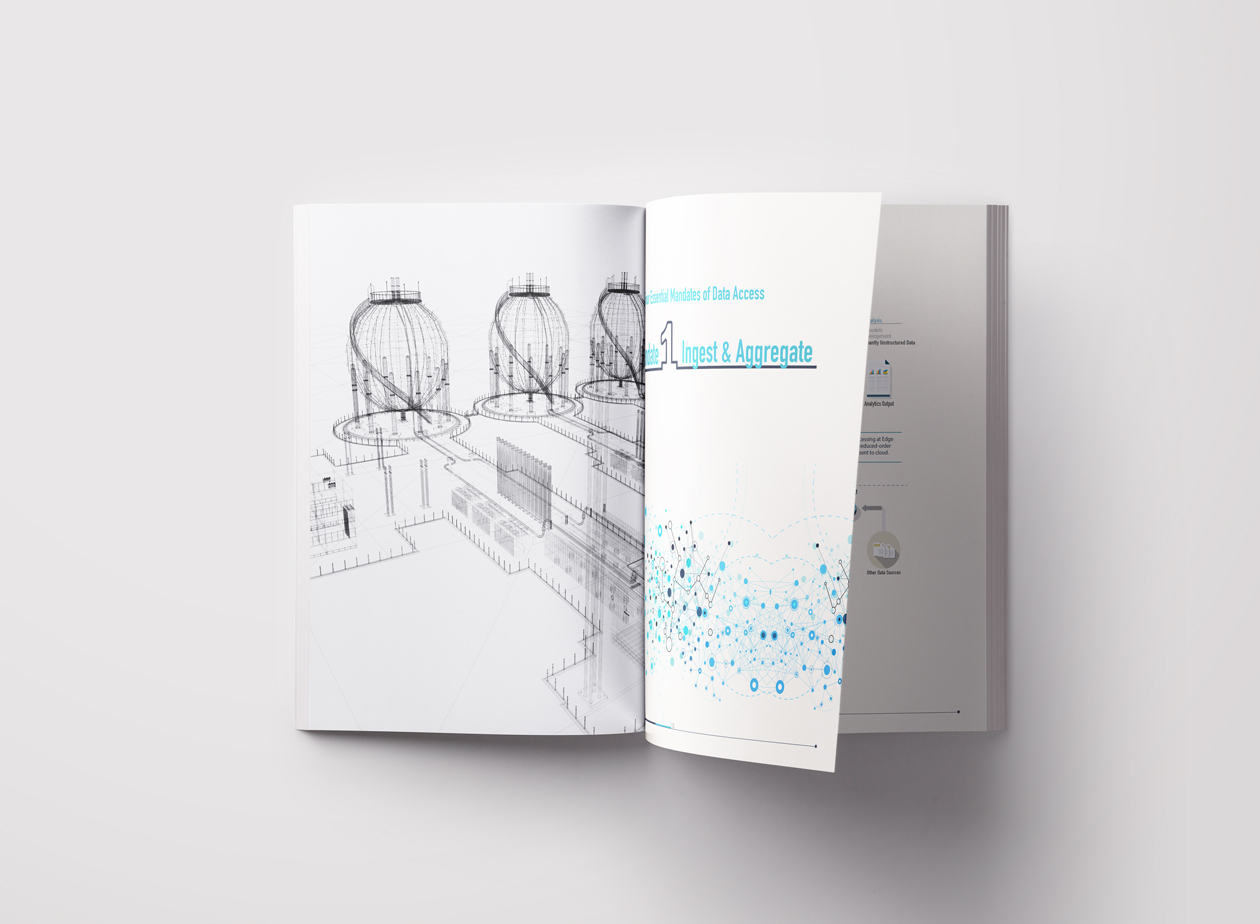 White paper book design — design 5