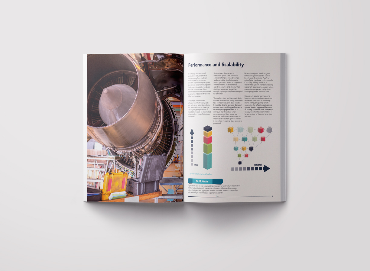 White paper book design — design 7